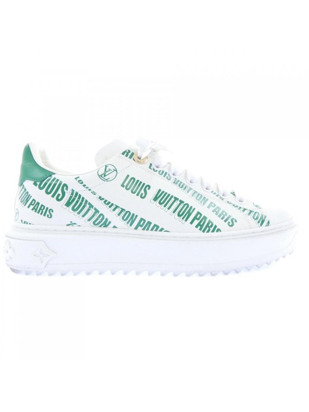 Louis Vuitton Graphical Signature Print Timeout Line Sneakers